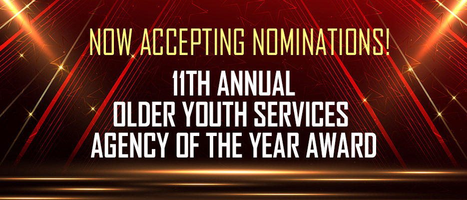 Select for 2023 Older Youth Services Agency of the Year Award