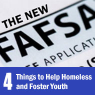 Select to open 4 things to help homeless and foster youth.