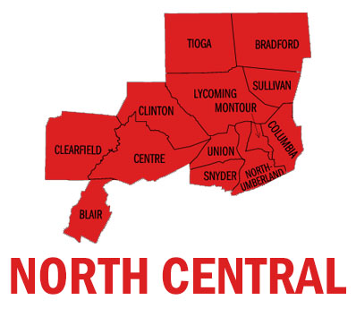 Select to go to North Central Region Page