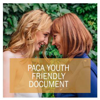 Select to open PACA Youth Friendly Document