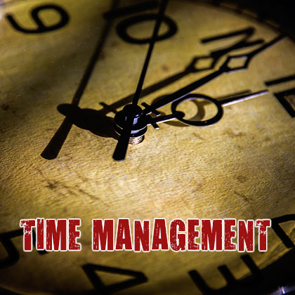 Select to open Time Management