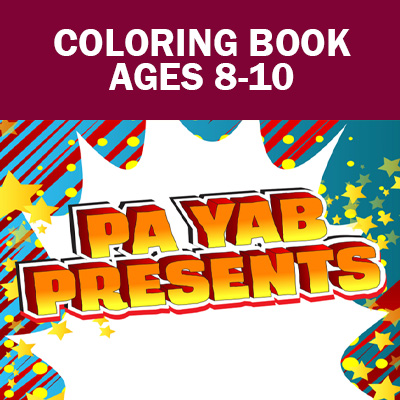 Select to open Coloring Book Ages 8-10