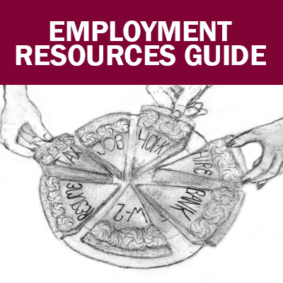 Select to open Employment Resources Guide