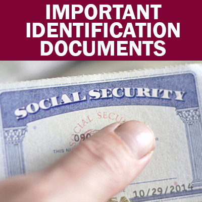 Select to open Identification documents