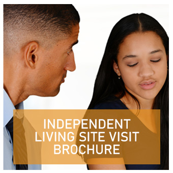 Select to open Independent Living Site Visit Brochure