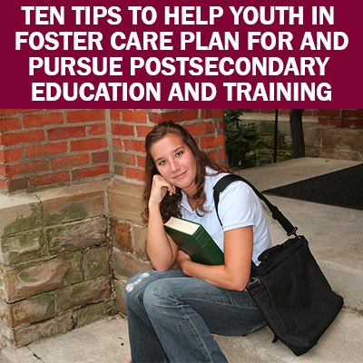 Select to open Ten Tips to Postsecondary Education